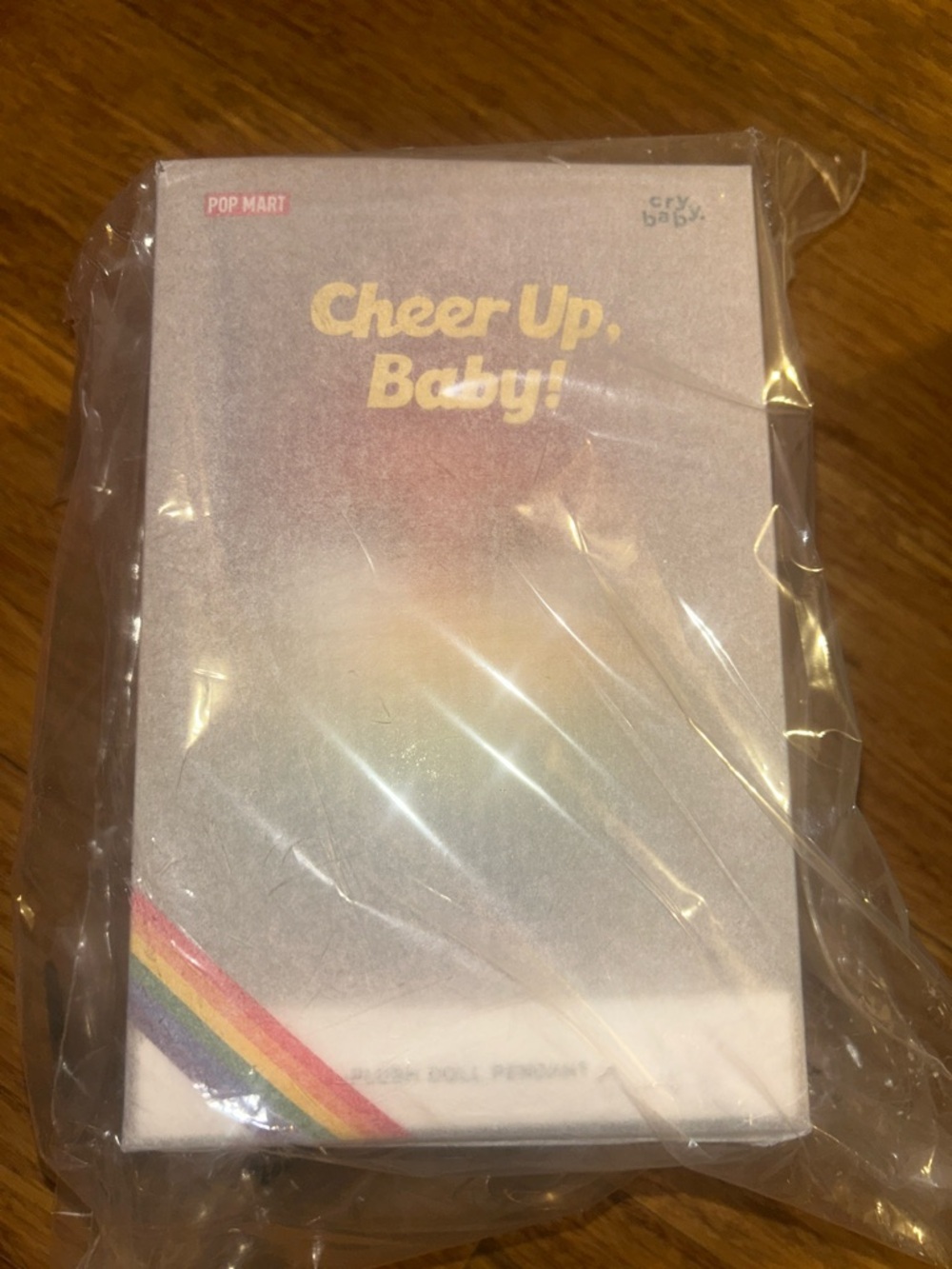 POP MART CRYBABY Cheer Up, Baby Series Plushie Keychain Bag Charm - Picture 3 of 4